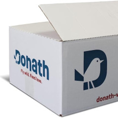 Donath Classic Energy Dumplings, Without Net, Fat Balls without Net, 100 g per Dumpling, with Powerful Fat, Valuable All-Year Wild Bird Food, From Our Manufacturer in South Germany