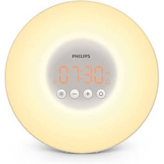 Philips HF3500/01 gaismas terapija — projektora vide (Wake Up Light, LED, dzeltena, vide, Ķīna, dzeltena)