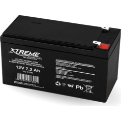 12v 7.2ah xtreme gēla akumulators