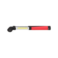 Izvelkama darbnīcas lampa 19-28 cm, leņķa 00-900, 2W COB + 1 LED, 140lm, 3 x AAA, magnēts