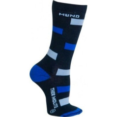 Mund Socks For Skiing At The Junior's Navy Blue