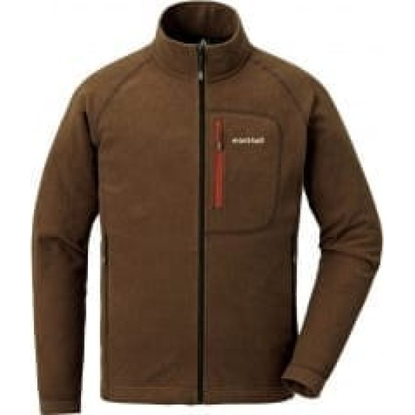 Mont-bell Jaka CHAMEECE Jacket Mens L Dark Brown