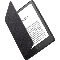 Amazon Kindle Paperwhite auduma vāks | Savietojams ar 11. paaudzi (2021. gada izlaidums), melns