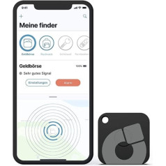 musegear Recharge Key Finder I Rechargeable I with Bluetooth App no Vācijas I Maksimālā datu aizsardzība I iOS un Android I Find Key