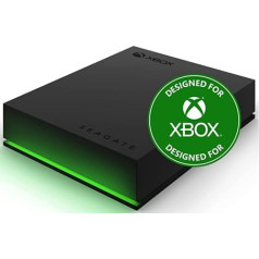 Seagate spēļu disks Xbox 4 TB pārnēsājams ārējais cietais disks, 2,5 collu USB 3.0 Xbox melns modeļa Nr.: STKX4000402