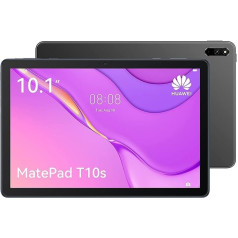 HUAWEI MatePad T 10s 2021 planšetdators, 10,1 collu displejs, 4 GB RAM, 128 GB ROM, astoņkodolu procesors, EMUI 10.1 Mobile Services (HMS), četri skaļruņi, LTE, Deepsea Blue (AGS) 3K-L0. 9E)