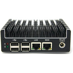 Protectli Vault FW2B — 2 portu, ugunsmūra mikroierīce/mini dators — Intel Dual Core, AES-NI, Barebone — savietojams ar pfSense/OPNsense