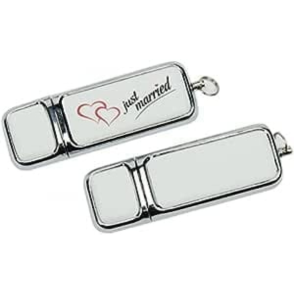 Wedding USB Flash Drive Just Married Size 64GB