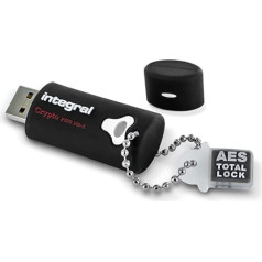 Integrēta 16 GB Crypto-140-2 256 bitu 3.0 USB atmiņa, šifrēta — ar paroli aizsargāta USB zibatmiņa, 3. līmeņa sertificēta aizsardzība pret brutāla spēka uzbrukumiem — izturīgs, trīsslāņu ūdensnecaurlaidīgs dizains