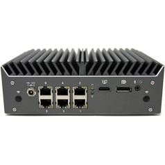 Protectli Vault Pro VP4630-6 ports, ugunsmūra mikroierīce/mini dators — Intel i3, 2.5G porti, DDR4 RAM, M.2 NVMe vai SATA SSD krātuve, AES-NI, Barebone