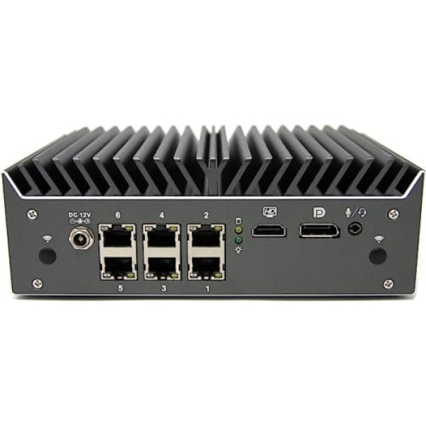 Protectli Vault Pro VP4630-6 ports, ugunsmūra mikroierīce/mini dators — Intel i3, 2.5G porti, DDR4 RAM, M.2 NVMe vai SATA SSD krātuve, AES-NI, Barebone