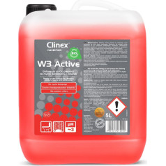 CLINEX W3 Active BIO 5л моющее средство с лимонной кислотой для уборки сантехники и ванных комнат