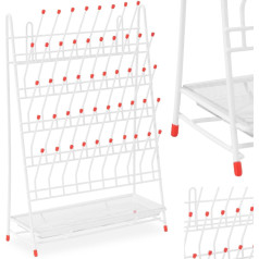 Žāvēšanas laboratorijas stends mēģenēm ar pilienu paplāti 48 mēģenēm