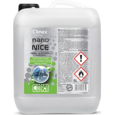 Šķidrais līdzeklis sēnīšu dezinfekcijai, gaisa kondicionēšanai un ventilācijai CLINEX Nano Protect Silver Nice 5L
