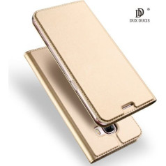 Dux Ducis Premium Magnet Case Grāmatveida Maks Telefonam Samsung J250 Galaxy J2 Pro (2018) / Galaxy Grand Prime Pro Zeltains