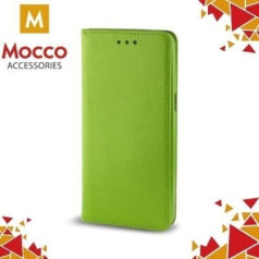 Mocco Smart Magnet Book Case Grāmatveida Maks Telefonam LG Q6 M700N Zaļš