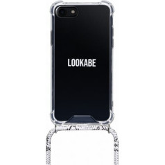 Lookabe Necklace Snake Edition iPhone 7/8 silver snake loo016