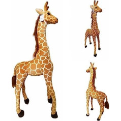 100 cm 40 collu rotaļlieta ar žirafes pildījumu Liela plīša rotaļlieta bērnu istabas liela dekorācija figūriņa ballītes dekorēšana