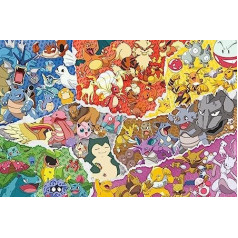 Ravensburger Puzzle 16845 — Pokémon Allstars — 5000 daļiņu mīkla pieaugušajiem un bērniem no 14 gadu vecuma