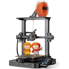 Oficiālais Creality Ender 3 S1 Pro 3D printeris ar 300°C augstas temperatūras sprauslu, Sprite pilnmetāla ekstrūderi ar tiešo piedziņu, PEI gultu un CR Touch drukas izmēru ar automātisku izlīdzināšanu 220×220×270 mm