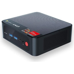 Beelink AMD Ryzen5 5560U 6 kodoli 12 pavedieni līdz 4,0 GHz, SER5 Mini PC Wi11 Pro, 16G RAM/500G NVMe SSD, 4K Dual HDMI, WiFi 6E, BT5.2, Mini Computer