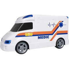 Teamsterz 1416581 HTI TZ Large L&S Ambulance (Lielbritānija), balts