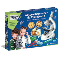 Clementoni Science & Spiel Lab, Science under the Microscope, 9-12 Years - 56061