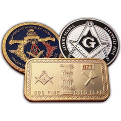 Masonic Fine Rare Collector Set Special Collection Edition