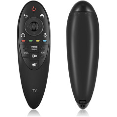 Zerone Smart TV Remote Control an-mr500g for LG, Universal Remote Control Replacement for LG an-mr500 mbm63935937 3D Smart TV with Magic and Voice Functions