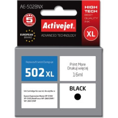 Activejet ae-502bnx tinte (aizvietotājs epson 502xl w14010; supreme; 16 ml; melna)