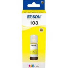 Epson c13t00s44a tinte (oriģinālā 103; 65 ml; dzeltena)