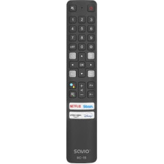 Savio universālā tālvadības pults televizoram / nomaiņa televizoram tcl - smart tv rc-15