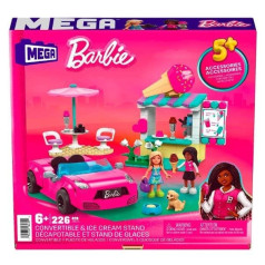 Barbie bloki mega kabriolets un statīvs