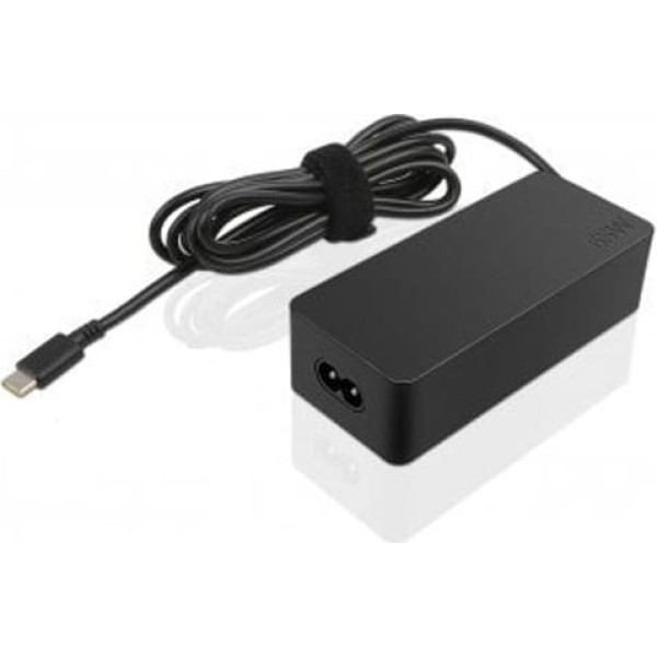 Lenovo 65w standarta maiņstrāvas adapteris 4x20m26272 piezīmjdatoram Lenovo (65w; usb tips cx usb tips c)