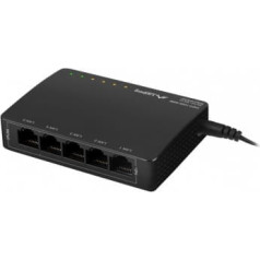 Lanberg switch poe dsp3-1005-60w (5 porti, 1 gb/s, 30 w/ports))