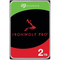 Seagate Ironwolf 2tb 3.5 256mb cietais disks st2000vn003