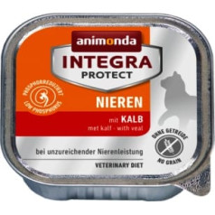 Animonda integra protect nieren kaķa garšai: teļa gaļa - 100g paplāte