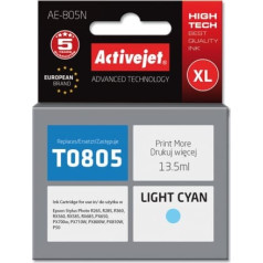 Activejet ae-805n tinte (Epson T0805 nomaiņa; supreme; 13,5 ml; gaiši zila)