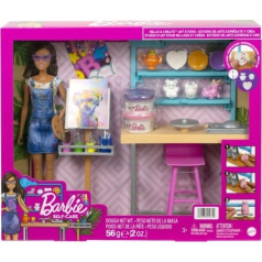 Mattel Bārbijas lelles mākslas studijas komplekts