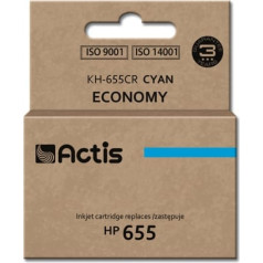 Actis kh-655cr tinte (aizstājēja hp 655 cz110ae; standarta; 12 ml; zila)