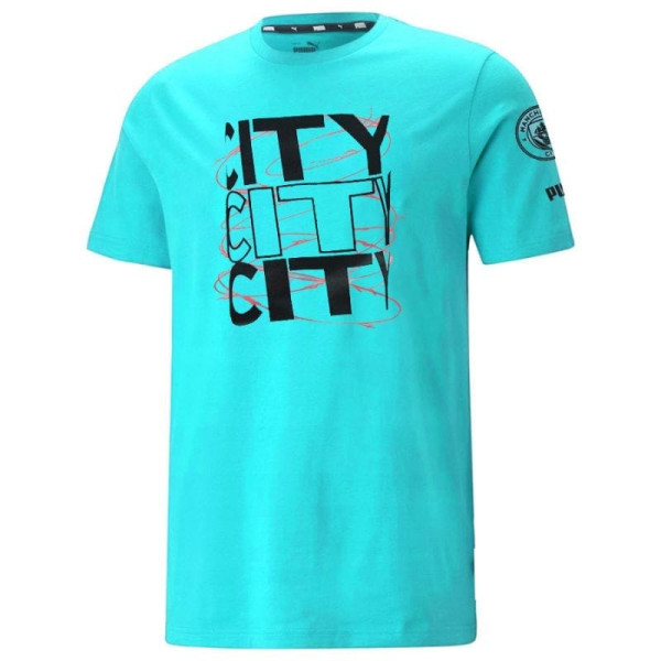 Puma Manchester City FtbCore Graphic Tee M 772950 25/L