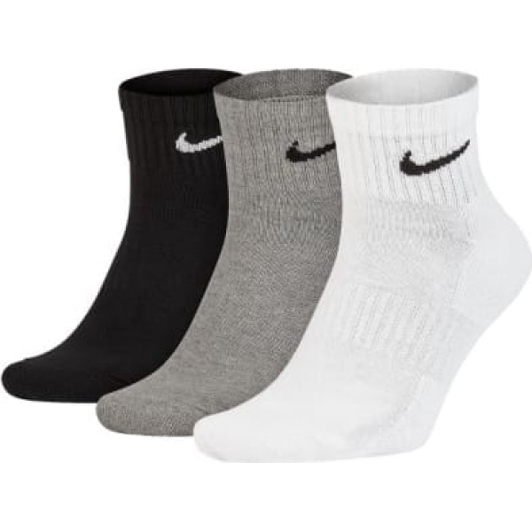 Zeķes Nike Everyday Cushion Ankle 3Pak SX7667-964 / XL (46 - 50)