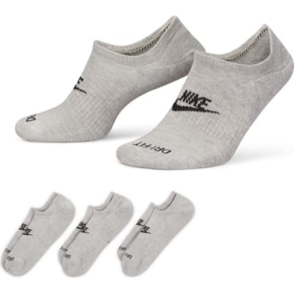 Nike Everyday Plus polsterētas 3 pack zeķes DN3314-063 / M: 38-42