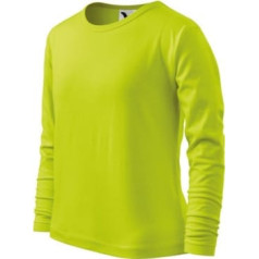 T-krekls Malfini Fit-T LS Jr MLI-12162 lime / 158 cm/12 gadi