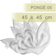 Creative Discount Silk Cloth Value Pack, 45 x 45 cm, Pongé 05,12 gab.