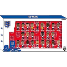 SoccerStarz England Team Pack 24 attēls (2022. gada versija), daudzkrāsains