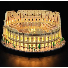 LIGHTAILING gaismas komplekts (Creator Expert Colosseum) modelim — LED apgaismojuma komplekts, kas saderīgs ar Lego 10276 (modelis nav iekļauts)