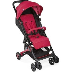 Chicco MIINIMO3 Buggy - Special Edition kompakteris Reisebuggy, ultraleicht, ab Geburt, mit Transportrucksack, rot