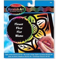 Melisas un Dogas Scratch Magic Flower Light Catcher izklaides komplekts