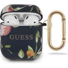 Guess GUACA2TPUBKFL03 Silicone Case For Apple Airpods 1 | 2 Floral N.3